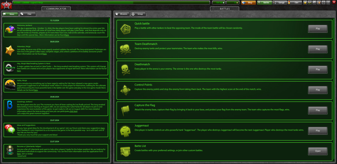 CyberTankz Screenshot