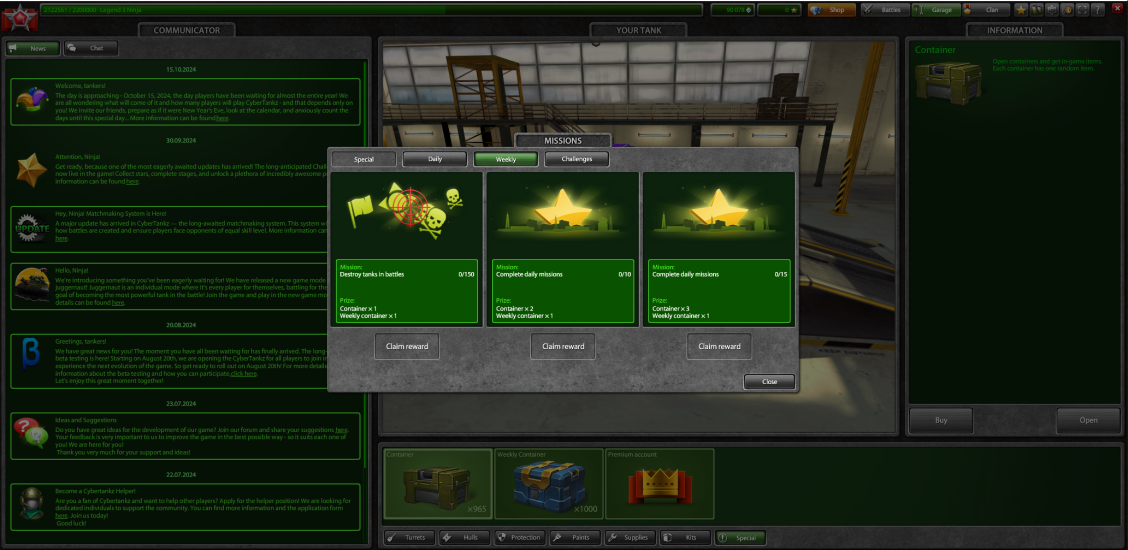 CyberTankz Screenshot
